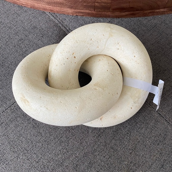 Limestone Knot Figurine Threshold Studio McGee - Picture 3 of 9